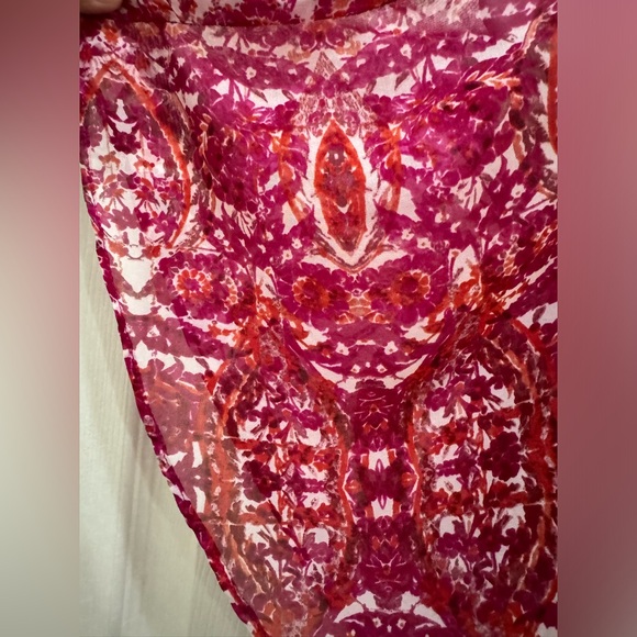 Show Me Your Mumu Womens S Romper Rosarita OFF-THE-SHOULDER Pomegranate … - Picture 6 of 10